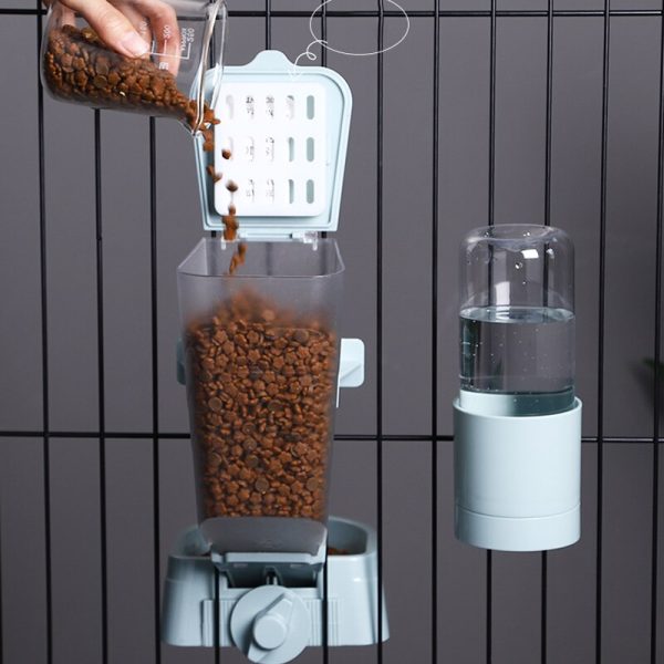 Automatic Hanging Pet Feeder For Crates
