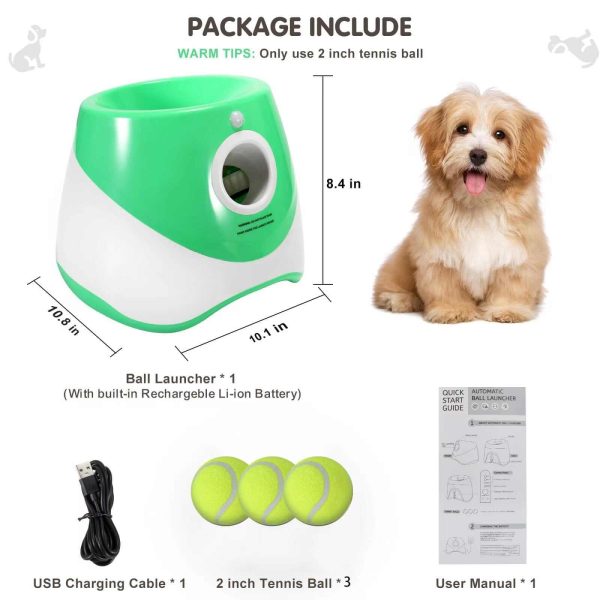 Automatic Tennis Launcher for Dogs