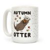 Autumn Otter Coffee Mug