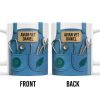 Avian Vet Customizable Mug With Medical Instruments - Personalized Custom Coffee Mug - DOC049_MG
