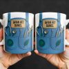 Avian Vet Customizable Mug With Medical Instruments - Personalized Custom Coffee Mug - DOC049_MG