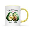 Avocado Couple Expecting Parents Pregnancy Announcement Keepsake Personalized Mug