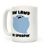 Aw Lawd He Spoopin' Ghost Parody Coffee Mug