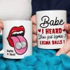 Babe, You Got Ligma Balls? Personalized Coffee Mug- Gift For Couples - Funny Couple Mug
