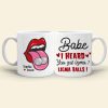 Babe, You Got Ligma Balls? Personalized Coffee Mug- Gift For Couples - Funny Couple Mug