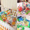 Baby Activity Gym Music Rack Play Mat Kid Rug