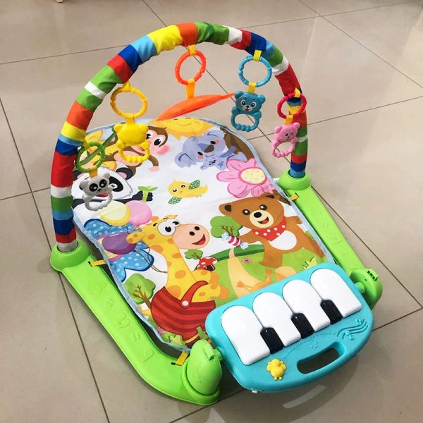 Baby Activity Gym Music Rack Play Mat Kid Rug