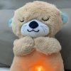 Baby Bear Soothes Otter Plush Toy - Musical Sleep Companion for Kids