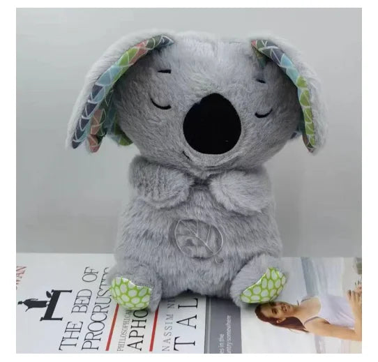 Baby Bear Soothes Otter Plush Toy - Musical Sleep Companion for Kids