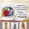 Baby I Want To Hold Your Hand Camping Coffee Mug