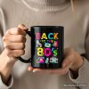 Back To The 80s Personalized Mug, Colorful Retro Eighties Party Gift with Custom Name