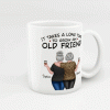 Back View Besties Walking It Takes A Long Time To Grow An Old Friend Personalized Mug, Gift For Best Friends, BFF
