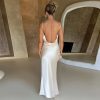 Backless Sleeveless Slim Long Dresses