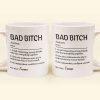 Bad B*tch Definition Funny Mug - Personalized Mug
