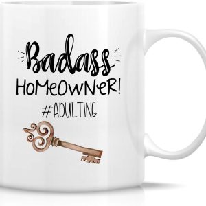 Badass Homeowner Coffee Mug Funny Housewarming Gift for New Home Owner