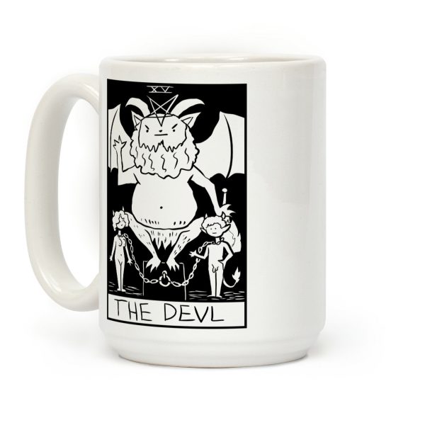 Badly Drawn Tarots: The Devil Coffee Mug