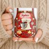Bake The World A Better Place Kitchen Delights - Personalized Custom Coffee Mug - HOB027_MG
