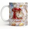 Baking With Love And A Dash Of Magic Stand Mixer And Whisk - Personalized Custom Coffee Mug - HOB115_MG