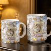 Baking With Love And A Dash Of Magic Stand Mixer And Whisk - Personalized Custom Coffee Mug - HOB115_MG