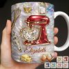 Baking With Love And A Dash Of Magic Stand Mixer And Whisk - Personalized Custom Coffee Mug - HOB115_MG