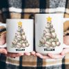 Ball Sport Lover Christmas Tree - Personalized Mug