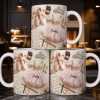 Ballet Slippers And Tutu Personalized Mug - Personalized Custom Coffee Mug - HOB012_MG