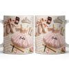 Ballet Slippers And Tutu Personalized Mug - Personalized Custom Coffee Mug - HOB012_MG