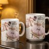 Ballet Slippers And Tutu Personalized Mug - Personalized Custom Coffee Mug - HOB012_MG