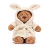 Bartholomew Eggplant Plush Bear – Soft Comfort Toy for Kids and Babies