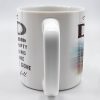 Baseball Dad, Heart Full Message - Personalized Custom Coffee Mug - DAD135_MG