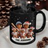 Baseball Gingerbread Family Sport Lover Personalized Mug