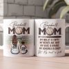 Baseball Mom But My Heart Is Full - Personalized Mug