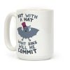 Bat With A Hat What Sins Will He Commit Coffee Mug