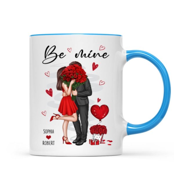 Be Mine Elegant Couple Personalized Mug