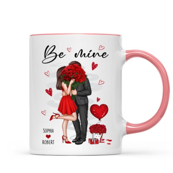 Be Mine Elegant Couple Personalized Mug