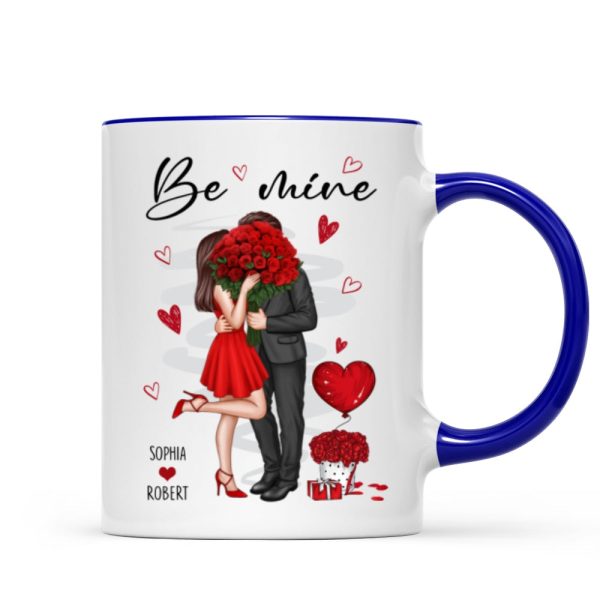 Be Mine Elegant Couple Personalized Mug