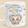 Be The Rainbow In Someone Else's Cloud - Couple Personalized Custom 3D Inflated Effect Printed Mug - Gift For Husband Wife, Anniversary, LGBTQ+