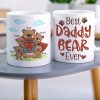 Bear Dad DR-WHM-03NAQN250423HA Personalized Coffee Mug