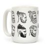 Beards, Braids and Man Buns Coffee Mug