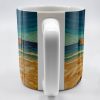 Beautifully Illustrated Cross Draped With Cloth - Personalized Custom Coffee Mug - FTH058_MG