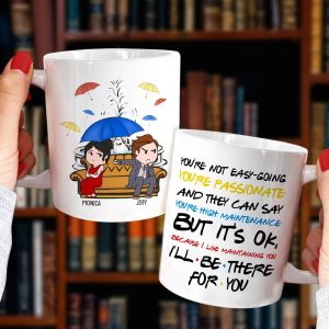 Because I like Maintaining You, Personalized Coffee Mug, Gifts For Couple, Valentine Gifts, 02HTPO251123HH