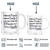 Because Of You I Laugh A Little Harder - Personalized Mug