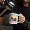 Because Of You I Laugh A Little Harder - Personalized Mug