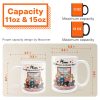 Because Of You, Mom - Personalized Mug