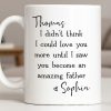 Become An Amazing Father - Personalized Custom Coffee Mug - HSB085_MG