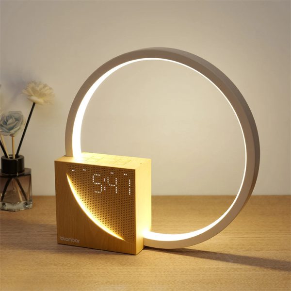 Bedside Lamp With Natural Sounds And Alarm Clock