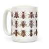 Bee Species Pattern Coffee Mug