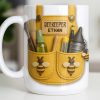 Beekeeper Customizable Bee And Nature Lovers Mug - Personalized Custom Coffee Mug - FARM017_MG