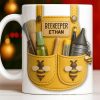 Beekeeper Customizable Bee And Nature Lovers Mug - Personalized Custom Coffee Mug - FARM017_MG