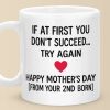 Behind Every Great Kid Is A Mom Rolling Her Eyes - Family Mug - Mother's Day, Gift For Mom